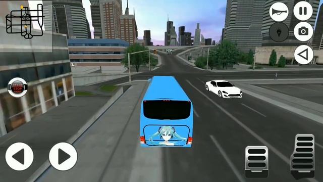 Coach Bus City Driving 3D (By Grace Games Studio) - HD Gameplay смотреть онлайн