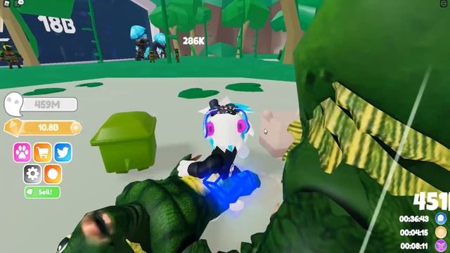 $36,000,000,000 ПОТРАТИЛ НА СУПЕР МЕЧ В СИМУЛЯТОРЕ ПРИКЛЮЧЕНИЙ! ROBLOX Adventure Simulator смотреть онлайн