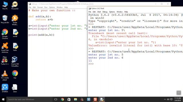 Python in Hindi Tutorial 8 -- Make your own function ! смотреть онлайн