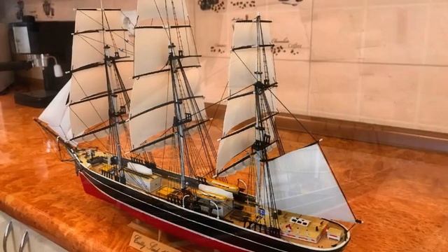 Обзор сборки модели парусника Катти Сарк (Cutty Sark) смотреть онлайн