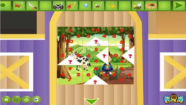 Unicorn Castle Escape walkthrough. . смотреть онлайн