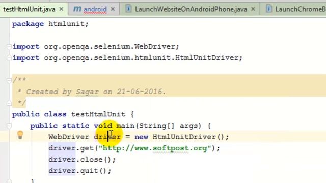 Headless execution using HtmlUnitDriver in Selenium смотреть онлайн