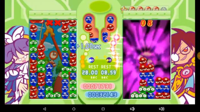 Puyo Puyo Fever 2 MS. Accord VS Strange Klug смотреть онлайн