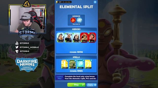 ?️Day 1 Best Level Challenge Team, Event Shop and Ansh -The Mind Benders| Darkfire Heroes #73 смотреть онлайн