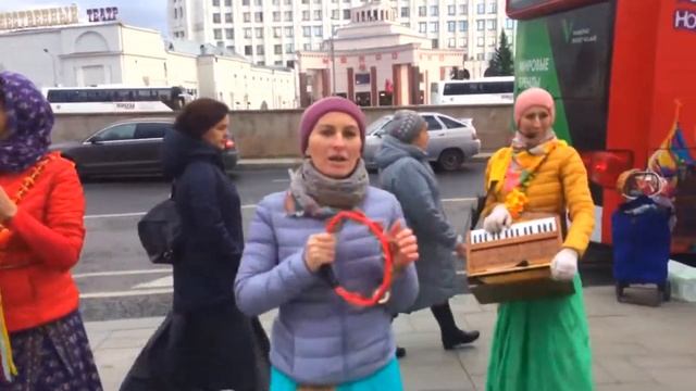 Харинама 3/7 на Арбате 04.11.18 смотреть онлайн
