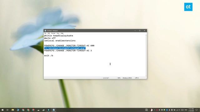How to keep the display awake when an app is running on Windows 10 смотреть онлайн