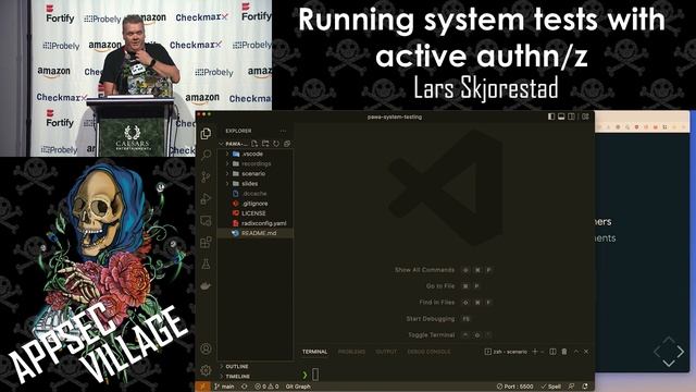 Lars Skjorestad - Running system tests with active authn/z - DEF CON 30 - AppSec Village смотреть онлайн
