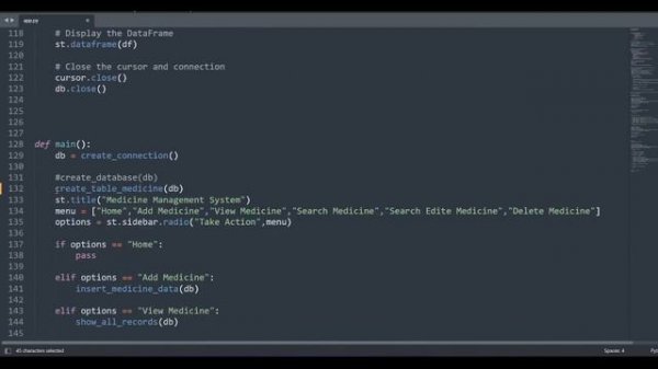 Python web application CRUD operation | Python MySQL database management system | Streamlit MySQL