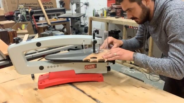Build Up And Review Axminster Craft AC456SS Scroll Saw Woodworking Guide Tutorial Workshop Tools смотреть онлайн