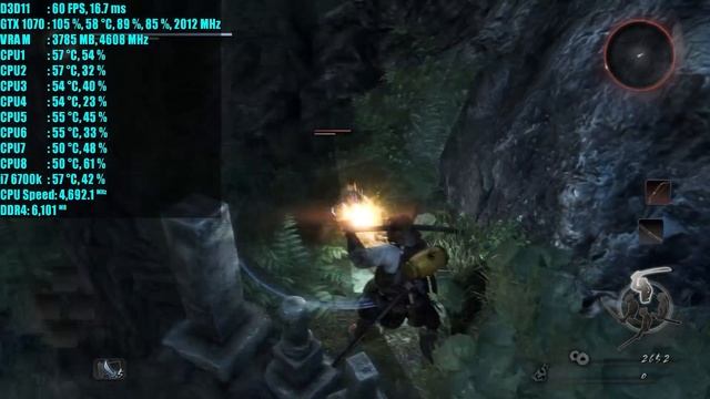 Nioh GTX 1070 OC | 1440p Maxed Out | FRAME-RATE TEST смотреть онлайн