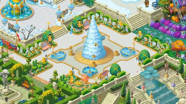 Gardenscapes - Christmas Ball - Gameplay смотреть онлайн