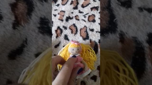 Маленькая каркасная кукла крючком смотреть онлайн