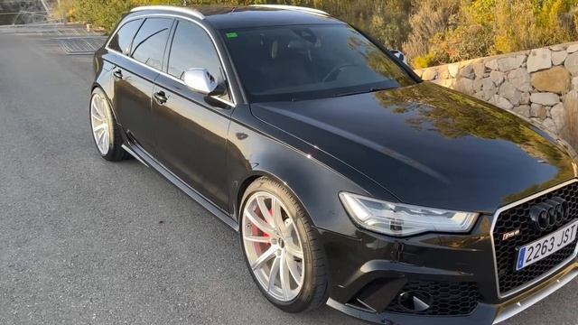 Este es mi Audi RS6 de 560cv... otro sueño cumplido. смотреть онлайн