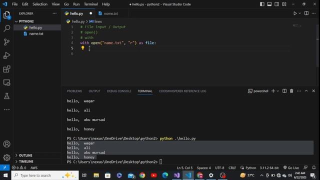 Reading text file with Python | Lecture 37 in Urdu | Acolyte смотреть онлайн