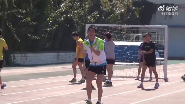 Chinese Table Tennis Team Physical Training смотреть онлайн
