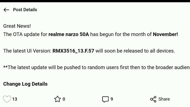 Realme UI 5.0 Android 14 New Update List | Realme Narzo Series November 2023 New Update List смотреть онлайн