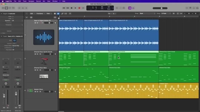 Logic Pro // Edit Tool Workarounds and Shortcuts! смотреть онлайн