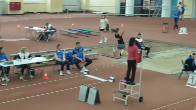 Прыжок в длину – девушки 2005-2006 г.р. (24.04.2022). смотреть онлайн