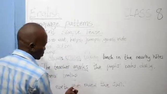Class 8 English-( Present Simple Tense) смотреть онлайн