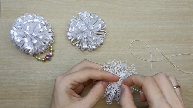 Бантики на 1 сентября/школьные бантики/ бантики из узких лент #бантики #заколки #канзаши смотреть онлайн