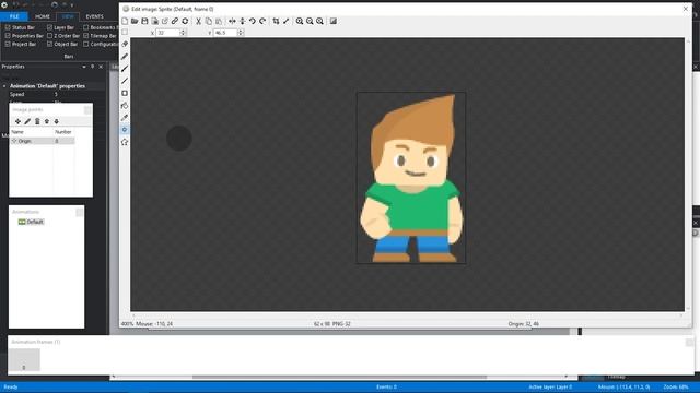 Каркас персонажа ? Урок 2.1 ? Основы Construct 2 смотреть онлайн