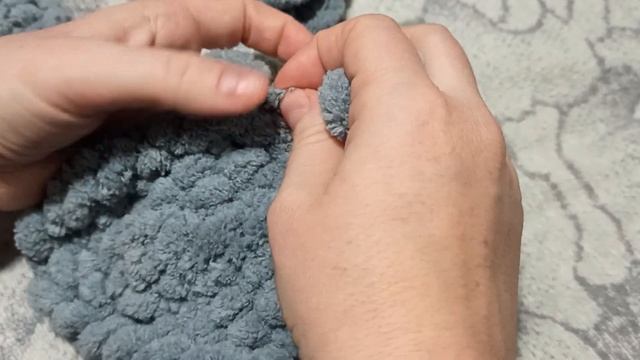 Детские плюшевые валенки из Ализе пуффи  Alize Puffy. 2 часть.