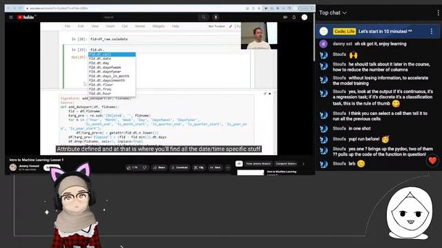 [03] Lesson 01 | fast.ai - Introduction to Machine Learning for Coders | #studywithme #live смотреть онлайн