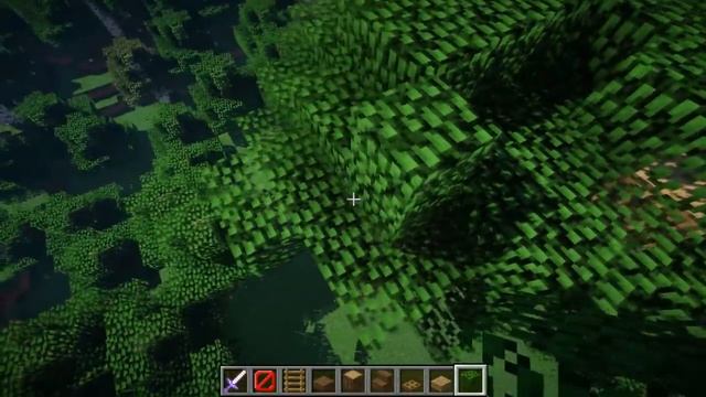 СТАРТОВЫЙ ДОМ НА ДЕРЕВЕ В MINECRAFT! Волшебная постройка! смотреть онлайн