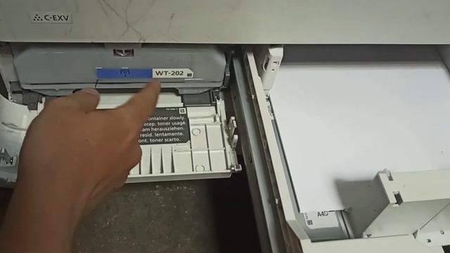 Canon irc c3025i replace waste toner container смотреть онлайн
