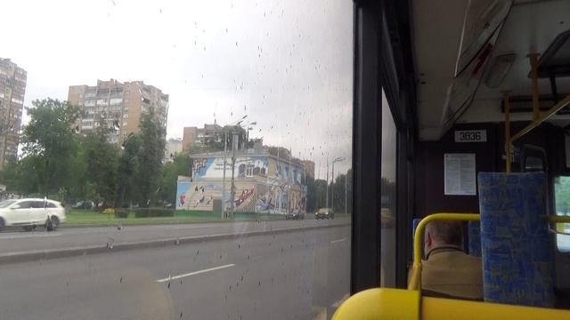 Поездка на троллейбусе СВАРЗ-МАЗ-6235.00 №3836 №70 Братцево-Белорусский вокзал смотреть онлайн