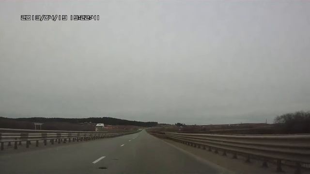 Пермь, ямы на южном обходе, мост через р.Мулянка смотреть онлайн