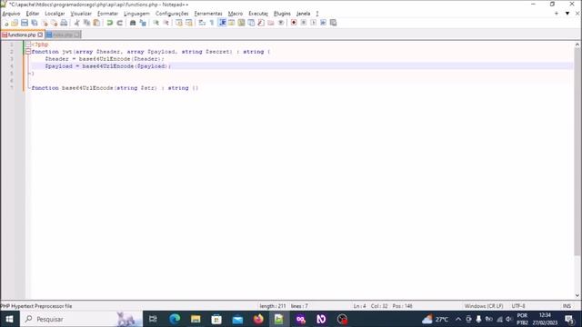API em PHP: Aula #11 - Gerando e testando JWT смотреть онлайн