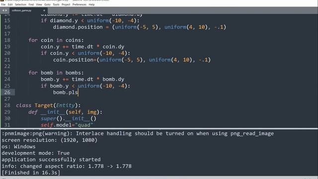 Making a Collision Game to Show How Collision works in Ursina Engine смотреть онлайн