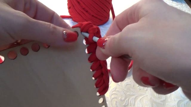 Обвязка квадратного донышка /МК15/ смотреть онлайн