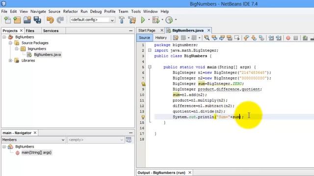 Java Tutorial 27 - Big Numbers in Java смотреть онлайн