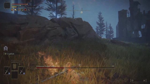 RL1 NG+7 - Glintstone Dragon Adula - No Hit, Aux, Cheat Engine, Craigs Blade Kill смотреть онлайн