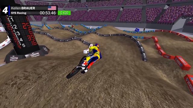 MX Simulator - 2017 Minneapolis SX Hot Lap (53.460) смотреть онлайн
