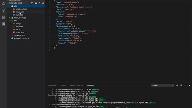 WEBPACK 2 TUTORIAL #3 - Generate our custom HTML template смотреть онлайн