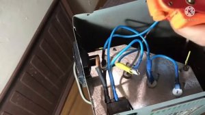 Ремонт обогревателя.  Замена кнопки