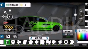 Старый но красивый топ винил на бмв м5 ф90 в кар паркинг | Car Parking