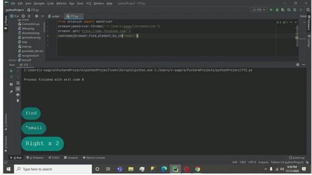 How to open Facebook from Python| Selenium| Hindi смотреть онлайн