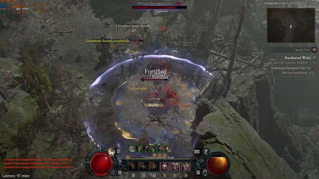 Barbarian Hota/DS Walking Arsenal ทดสอบ3 NM74 - Diablo 4 1.03 смотреть онлайн