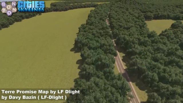 #CitiesSkylines - What Map - Map Review 1340 - Terre Promise Map смотреть онлайн