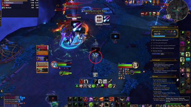 WoW -Dragonflight- Mythic Algeth'ar Academy + 16  + 1 Chest