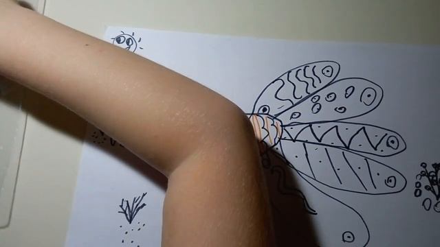 Рисуем Жар-птицу с ребенком 6 лет.#Draw a Firebird смотреть онлайн