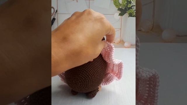 Морская свинка в платье крючком смотреть онлайн