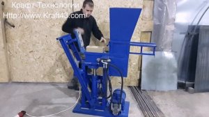 Гидравлический станок для производства Лего кирпича