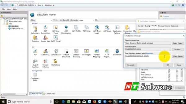 HTTP Error 500.19 - Internal Server Error in Win10 IIS6 IIS7