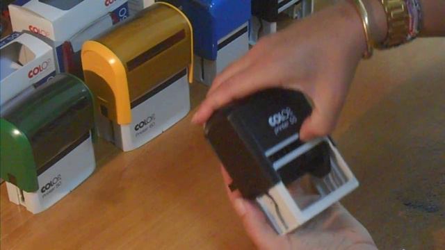 Changer votre encreur Colop Printer 55 смотреть онлайн