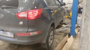 Проверка полного привода sportage 3